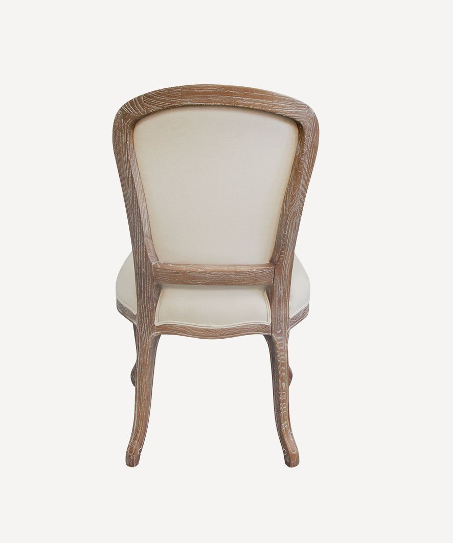 Duval Dining Chair Natural Linen