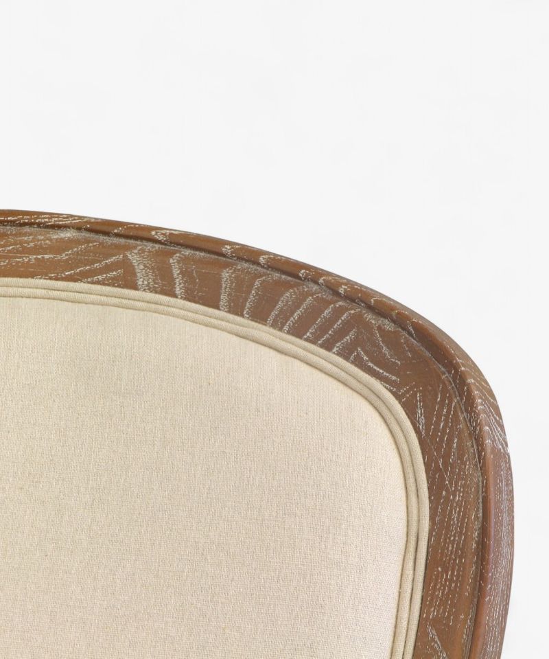 Duval Dining Chair Natural Linen