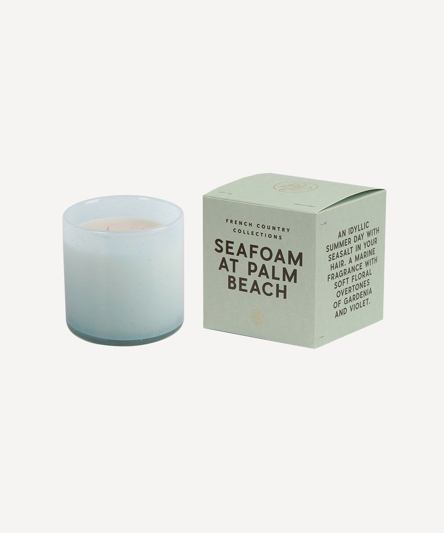 Seafoam at Palm Beach Glass Candle