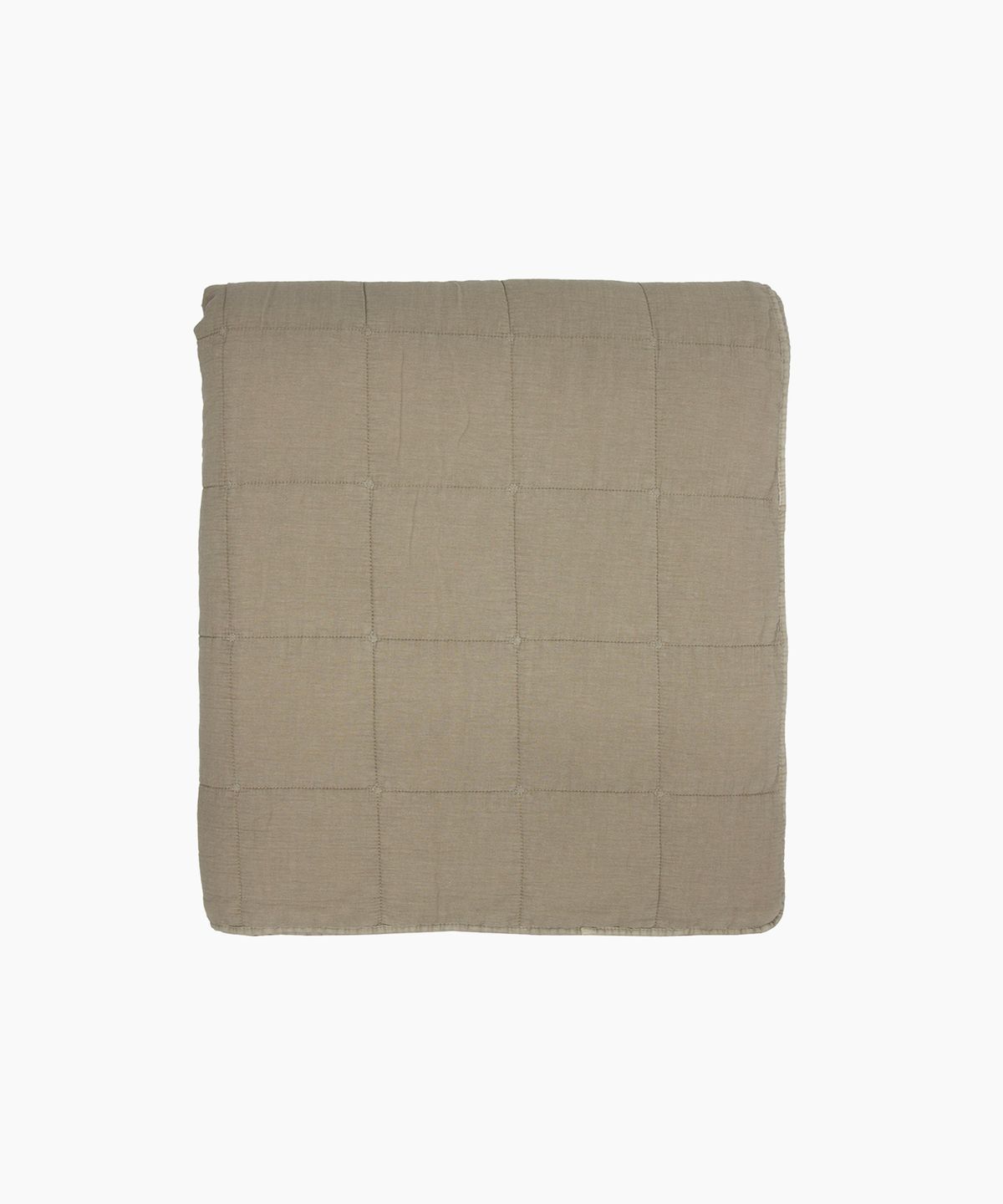 Freya Quilt Taupe Large