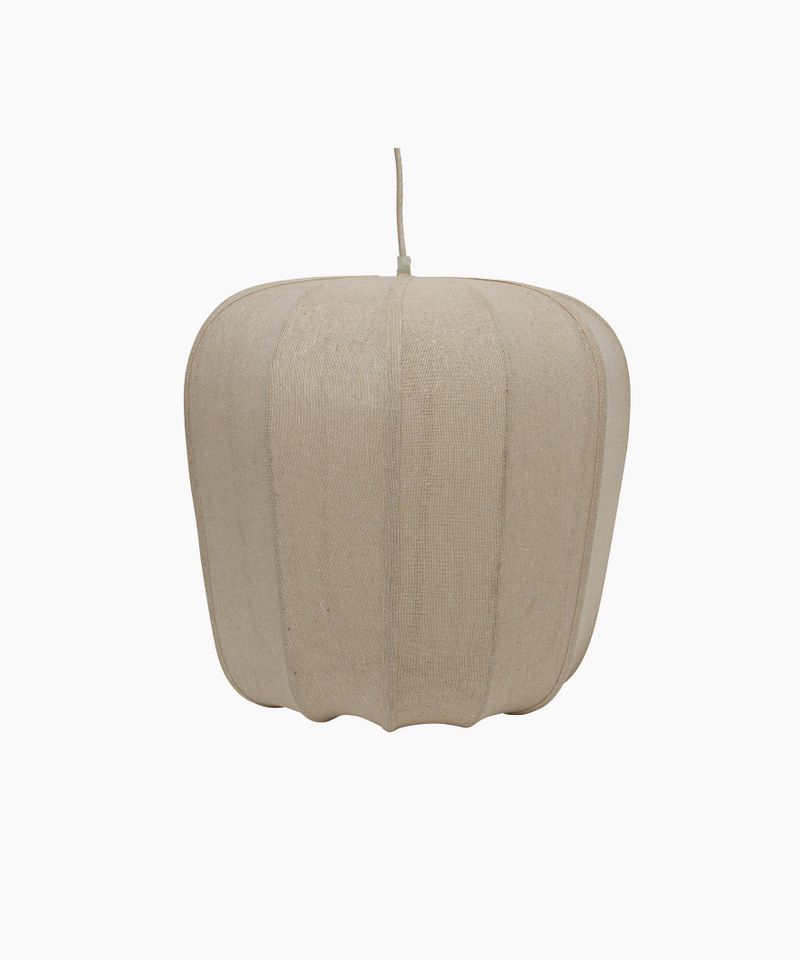 Thea Bell Chandelier Natural Large