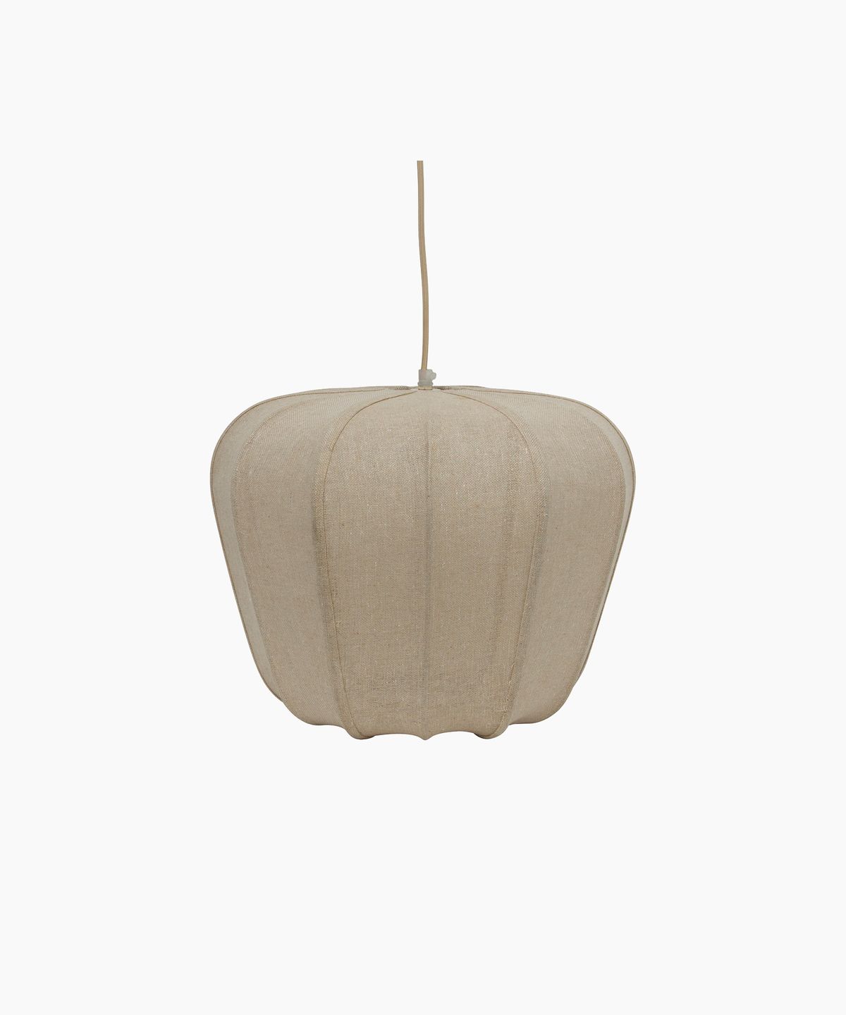 Thea Bell Chandelier Natural Small