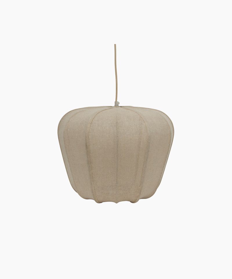 Thea Bell Chandelier Natural Small