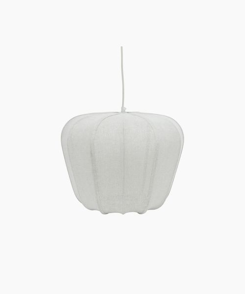 Thea Bell Chandelier White Small
