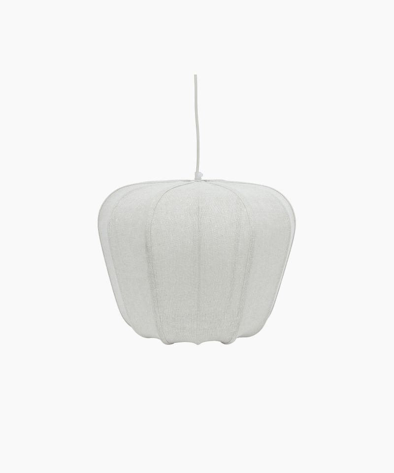 Thea Bell Chandelier White Small