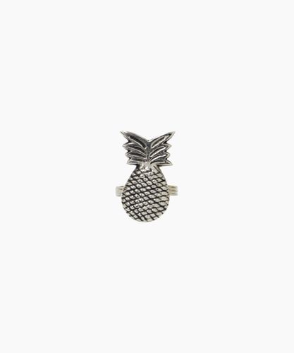 Pineapple Napkin Ring Silver