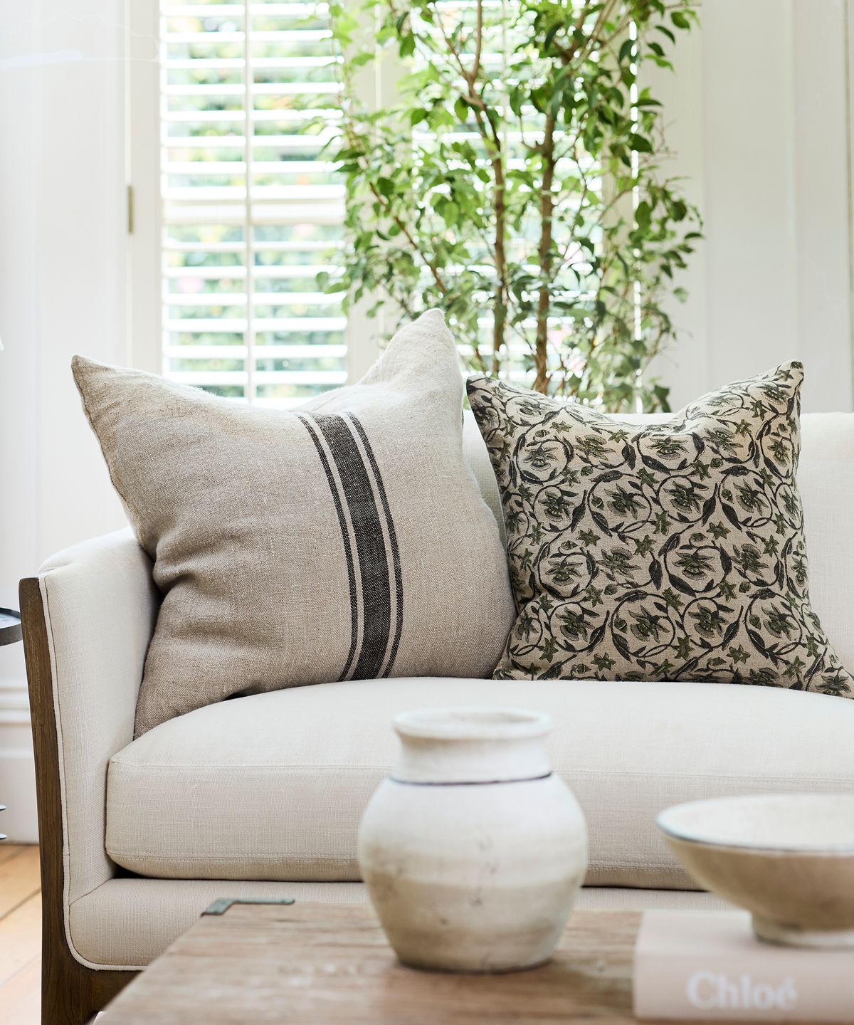 Russet Stripe Cushion Cover