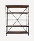 Heston Wood & Metal Bookshelf