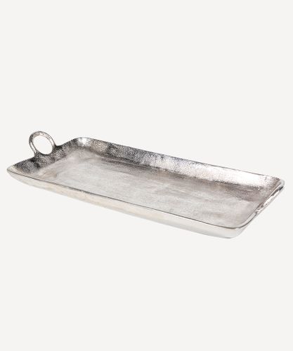 Rectangle Tray with Ring Handles Large