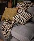 Stripes Wool Silk Throw