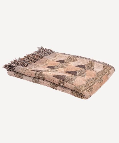 Waves Wool Silk Throw