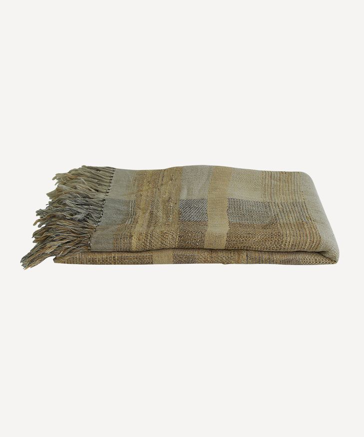 Canyon Wool Silk Throw