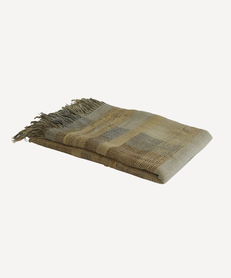 Canyon Wool Silk Throw