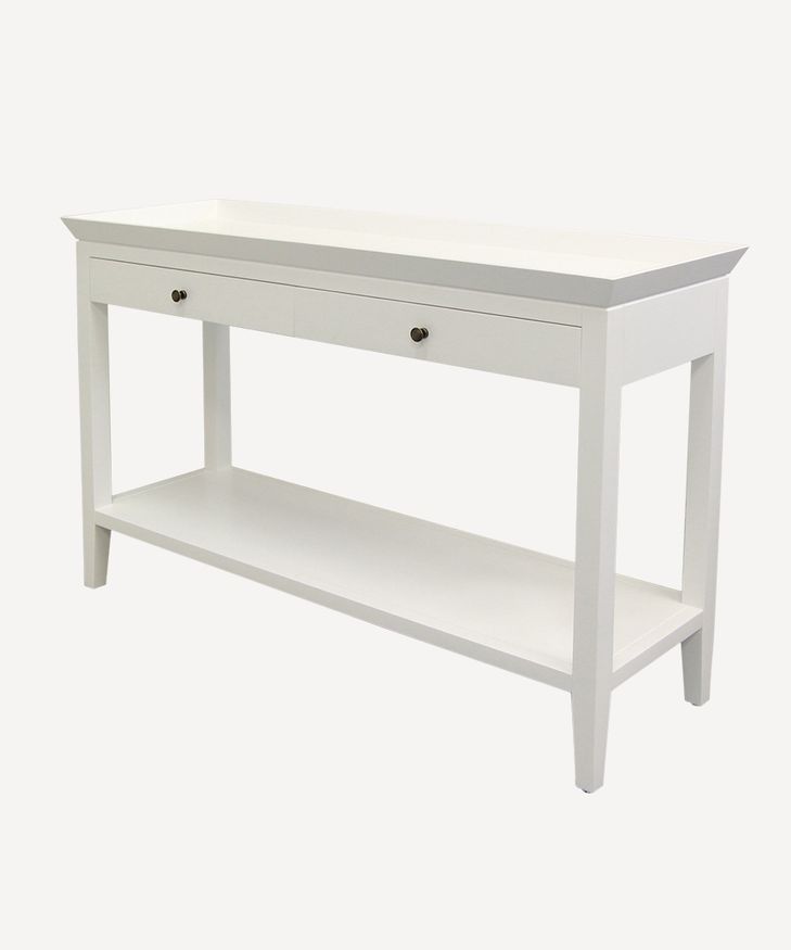 Saskia Wall Table White