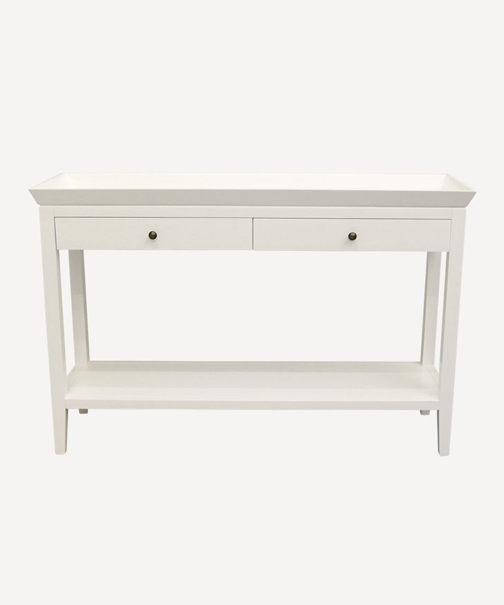 Saskia Wall Table White