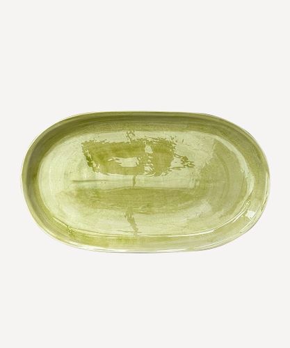 Vert Textured  Oval Platter