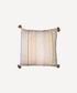 Butter Stripe Tassel Cushion