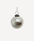 Etched Bauble Silver