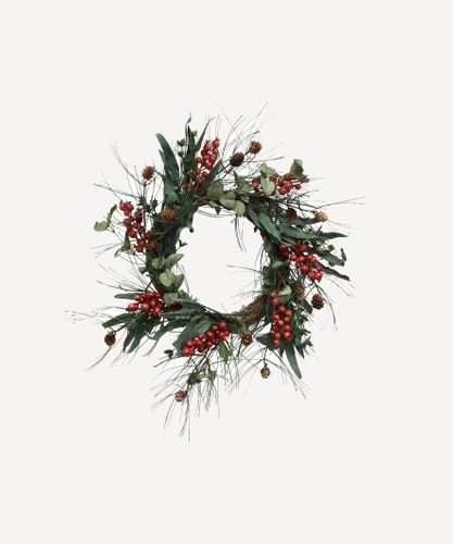 Foraged Red Berry Wreath Small