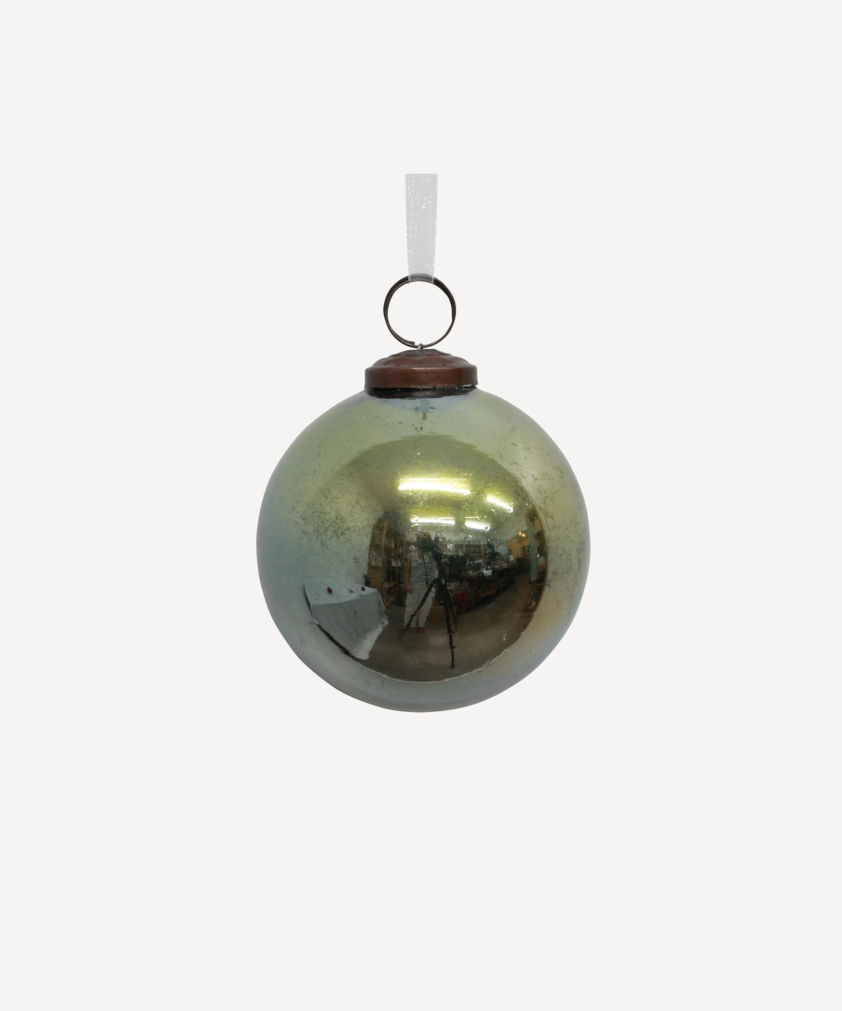 Iridescent Green Bauble