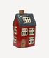 Alsace Tea Light House Navy Roof