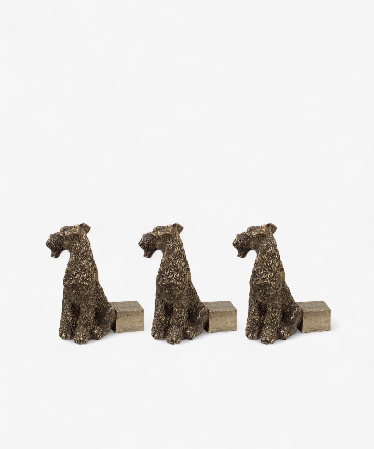 Scottie Dog Pot Stand Large (3PC)