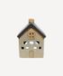 Villa Tea Light House Grey White