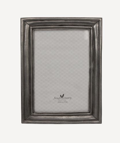 Narrow Edge Pewter Photo Frame 4x6"