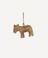 Tin Animal Hanging Decorations (4PC)