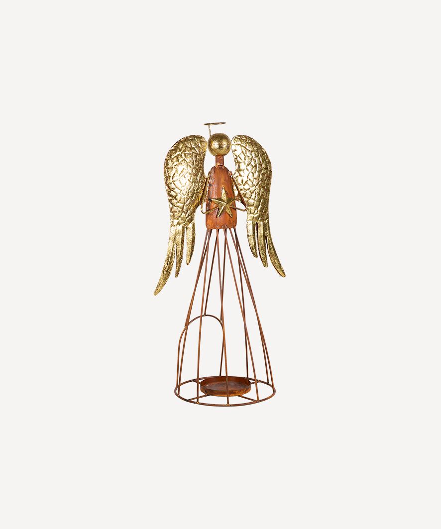 Rapheal Angel Candleholder Small