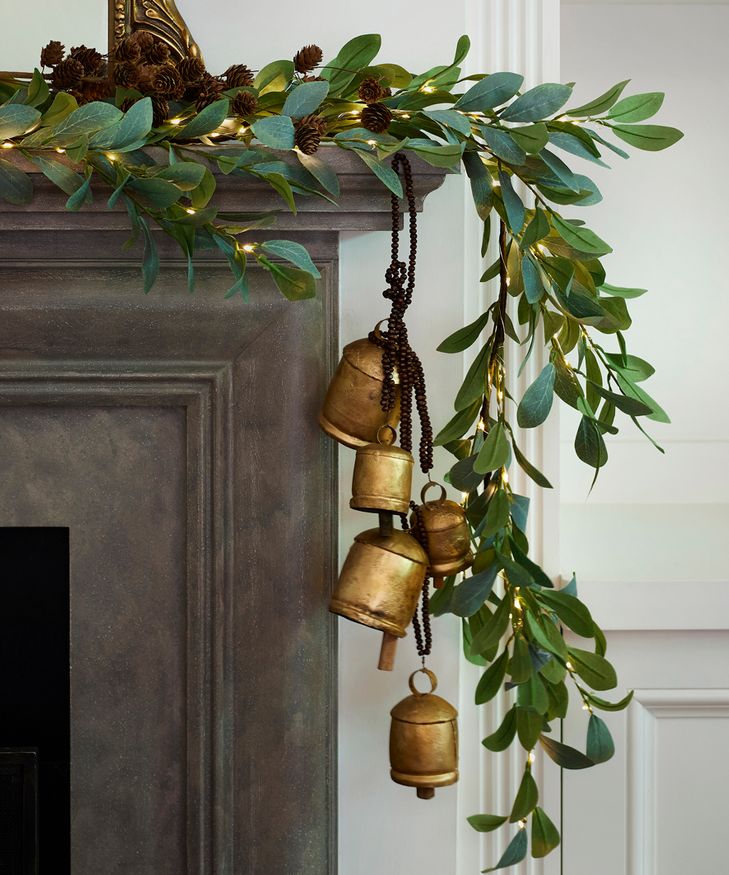 Rustic Bell Hanging Decoration Large