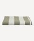 Striped Tablecloth Olive Large