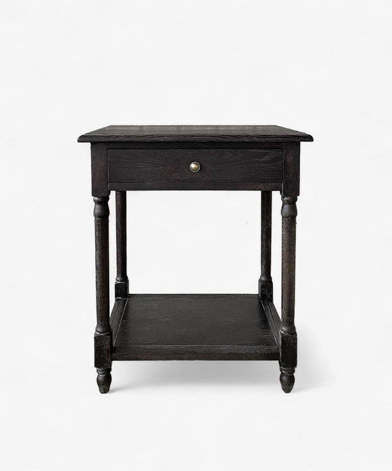 Chloe Bedside Black