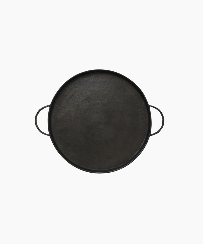 Balto Round Tray with Handles