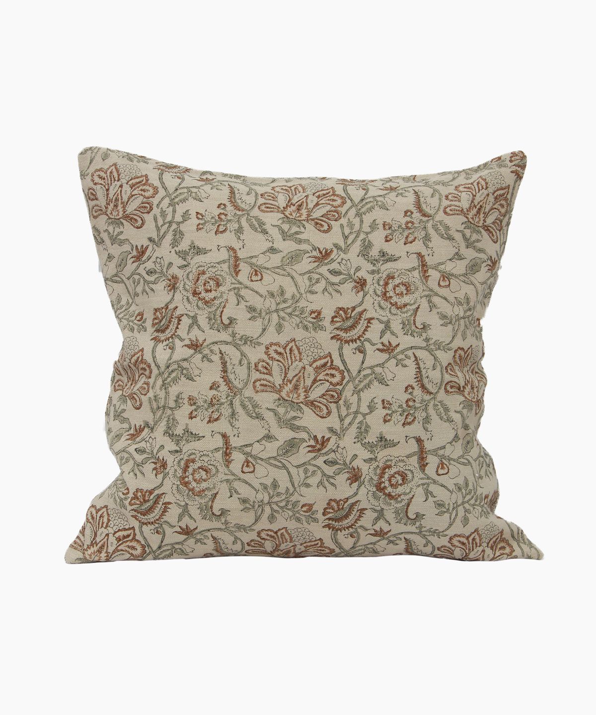 Savannah Floral Handblocked Cushion Cover