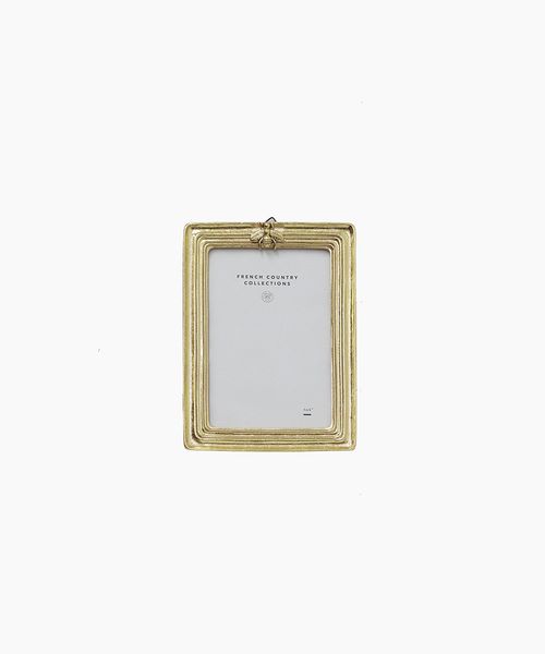 Ribbed Bee Frame Gold 4x6