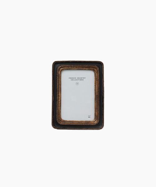 Beaded Photo Frame Black 4x6