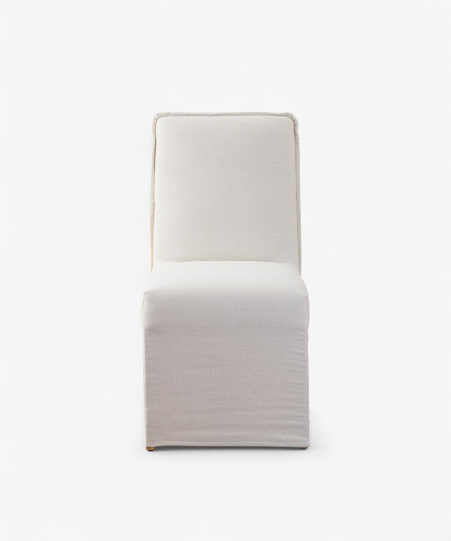 Ellie Slip Cover Dining Chair Natural