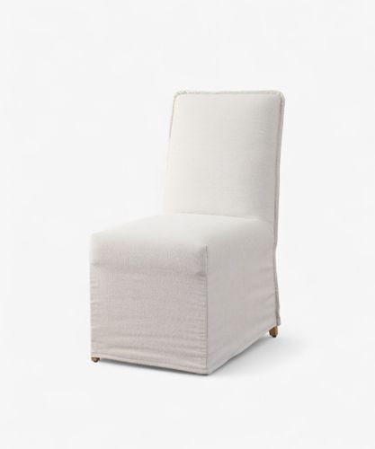 Ellie Slip Cover Dining Chair Natural