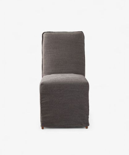 Ellie Slip Cover Dining Chair Grey