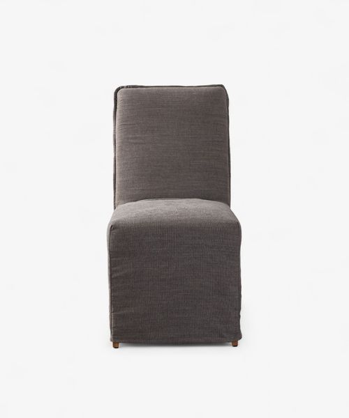 Ellie Slip Cover Dining Chair Grey