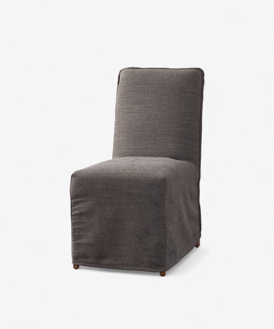 Ellie Slip Cover Dining Chair Grey