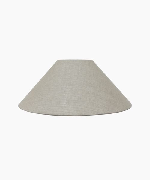 Coolie Linen Shade Natural 50cm