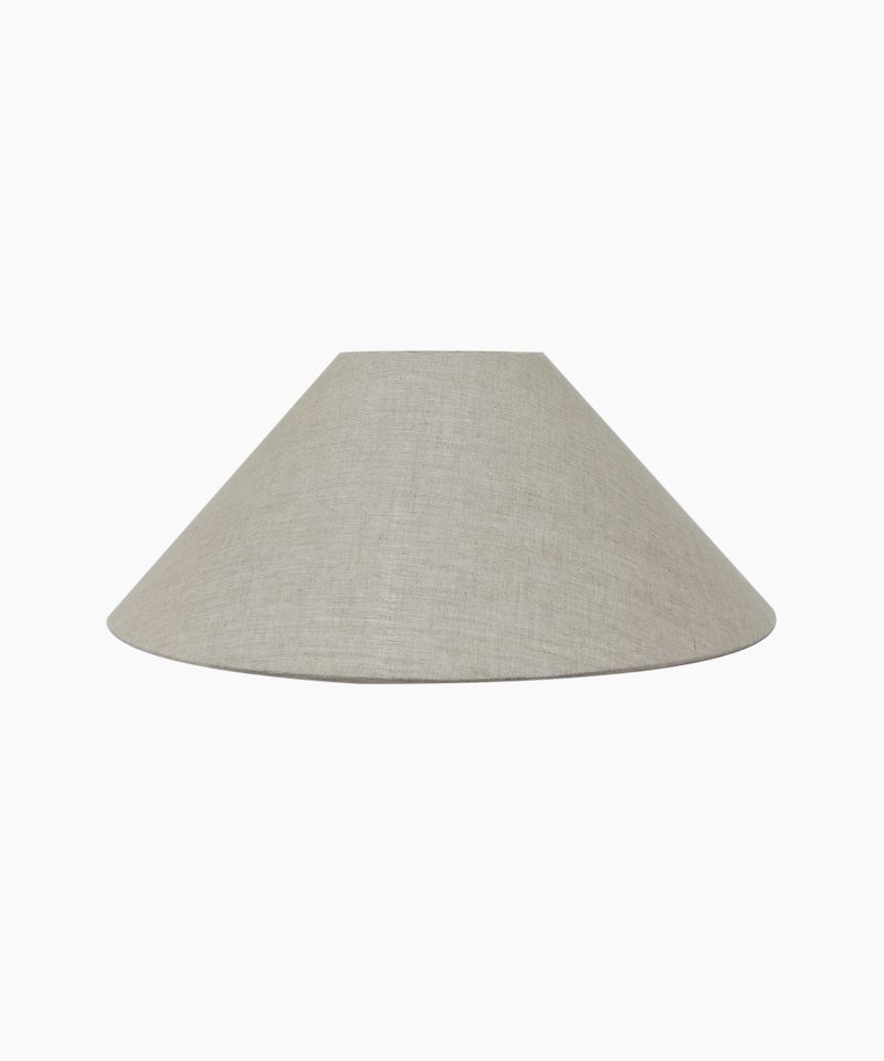 Coolie Linen Shade Natural 50cm
