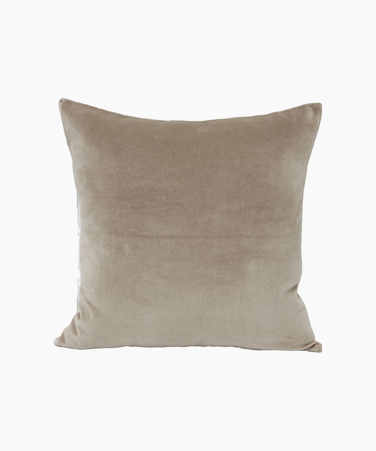 Velvet Cushion Cover Beige