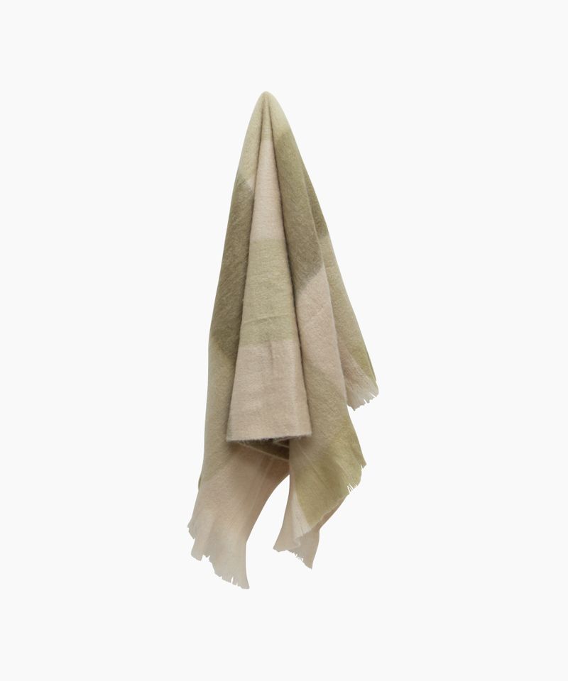 Florentine Sage Green Throw