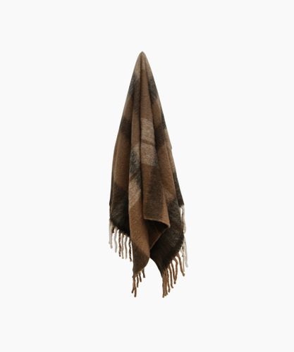Canopy Plaid Tassel Throw