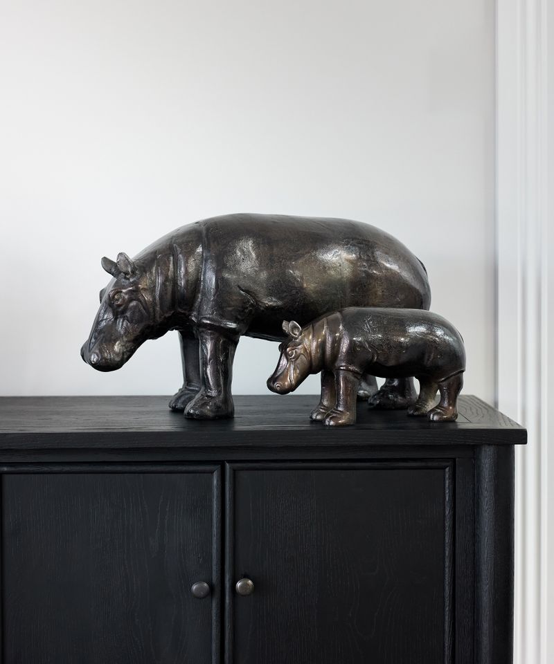 Hippopotamus Oxy Black Small