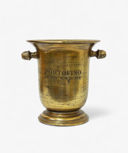 Portofino Gold Champagne Bucket Tall
