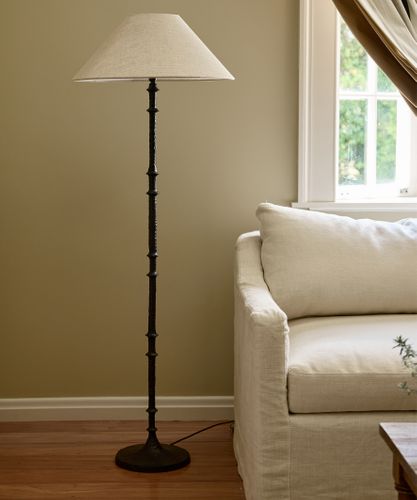 Hammered Floor Lamp Base